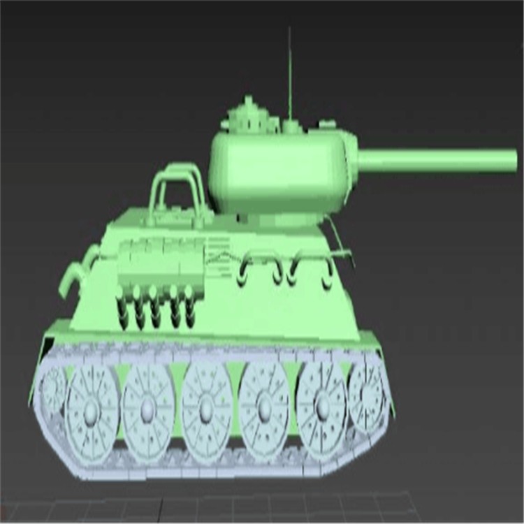 松江充气军用坦克模型